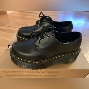Dr Marten 1461 Smooth Leather Platform Shoes